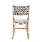 Baxton Studio Shai Modern French Grey and White Weaving and Natural Rattan Bistro Chair 225-13112-ZORO - alternate 9